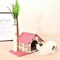 بيت للقطط مع خداشة