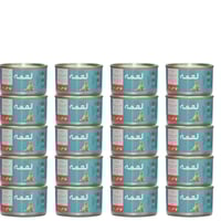 كرتون مشكل من لقمه 9 نكهات بـ24 معلب طعام رطب للقط...