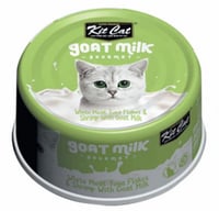 Kit Cat Tuna Flakes with Shrimp and Goat Milk for...