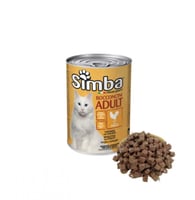 معلبات سيمبا طعام رطب للقطط 415 جرام