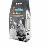 رمل 10 لتر بت فان للقطط بالفحم