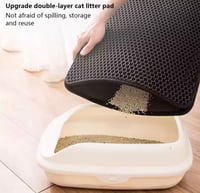 Cat Litter Mat - دعاسة تنظيف رمل القطط
