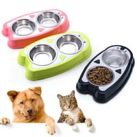 طبق أكل وشرب للقطط والكلاب