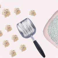 مجرفة رمل ستيل لإزالة فضلات القطط