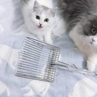 مجرفة فضلات خاصة بالقطط من الفولاذ المقاوم للصدأ