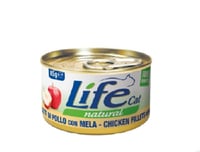 لايف كات اكل قطط رطب فيلية ( الدجاج مع التفاح ) 85...