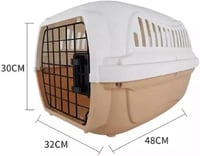 قفص تنقل للقطط باب حديد بالقفل