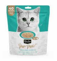 كت كات مكافأة التونا وألياف (لكرات الشعر) مهروس عب...