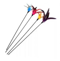 لعبة الريشة مع الجرس الوان منوعة