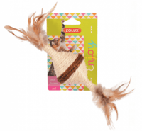 زولكس لعبة من الصوف على شكل بلبل للقطط