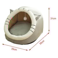 بيت وسرير للقطط