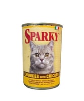 معلبات سباركي تشنكس مع قطع الدجاج 415غ