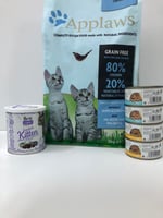 بكج ابلاوز رطب وجاف للقطط الصغيرة