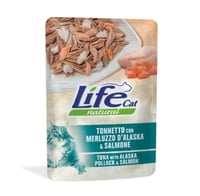 لايف كات طعام رطب للقطط بالتونا مع البولوك والسالم...
