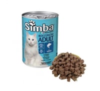 معلبات سيمبا طعام رطب للقطط 415 جرام