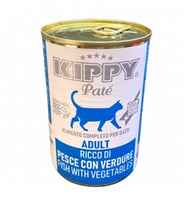 كرتون 24 معلب من كيبي طعام قطط رطب نكهه السمك مع ا...