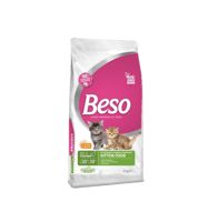 بيسو كيتن 2kg بالدجاج طعام جاف للقطط الصغيرة