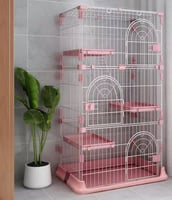 قفص للقطط من 3 طوابق