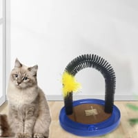 خداشة مدلكة للقطط على شكل قوس مع الكاتنيب