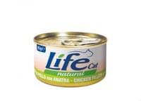 لايف كات اكل قطط رطب فيلية ( دجاج مع بط ) 85جم