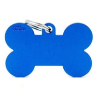 قلادة على شكل عظمة اكس لارج - سماوي