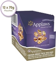 كرتون 12 ظرف من ابلاوز اظرف طعام رطب للقطط صدر دجا...