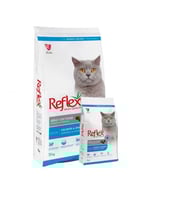 ريفليكس 15 كيلو طعام جاف للقطط البالغة بنكهة السلم...