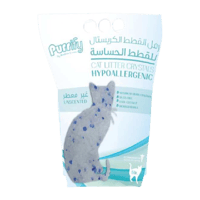 بورفي رمل قطط كرستالي غير معطر 5 لتر