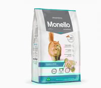 أكل مونيلو 1 كيلو للقطط لكرات الشعر بنكهة (سلمون,ت...