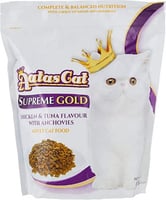 طعام اتاس كات سوبريم جولد بنكهة الدجاج والتونة مع...