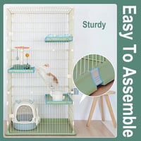 قفص للقطط من 3 طوابق