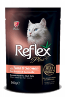 20 ظرف من طعام ريفليكس القطط مع التونة والسلمون -1...
