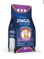 رمل قطط جينغو 10 لتر برائحة اللافندر