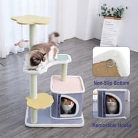 خداشة بطول 90 سم مع بيت ولعبة