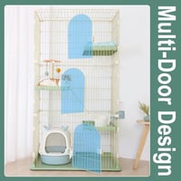 قفص للقطط من 3 طوابق