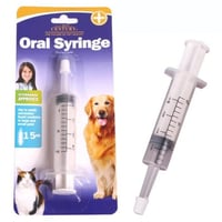 ابرة محقن لمغذيات الكلاب والقطط يدوية للحيوانات ال...