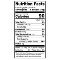 بسكويت إيطالي فاخر Nonni's زبدة جوز البيكان