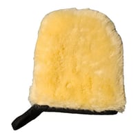 قفاز | غسيل للاماكن الضيقة وللجنوط فرو - لون أصفر