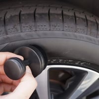 فرشة تلميع كفرات دائري