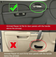 يوكن - تاهو يد باب داخلي طقم 2010-2014 بيج