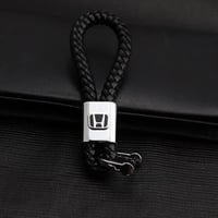 ميدالية | مفتاح بشعار هوندا من الجلد والحديد