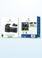 داش كام امامي خلفي 4k مع وصلة obd من فون بلانت