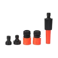 طقم وصلات | ماء للحدائق مكون من 5 قطع برتقالي