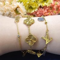 مجموعة اساور "سحر التفاصيل" مكونة من 3 اساور فاخرة