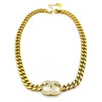 سلسال شانيل جنزير مرصع باحجار الزركون