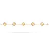 اسوارة فان كليف الوردات الذهبية