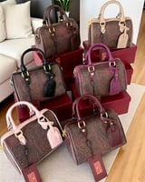 شنطة ايترو فخمة لون برغندي