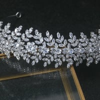 تاج عروس زركون راقي وفخم