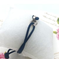 اسوارة كارتير الخيط للرجال والنساء لون فضي