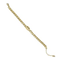 اسواره جنزير مطلية ذهب بتصميم مستوحى من قوتشي